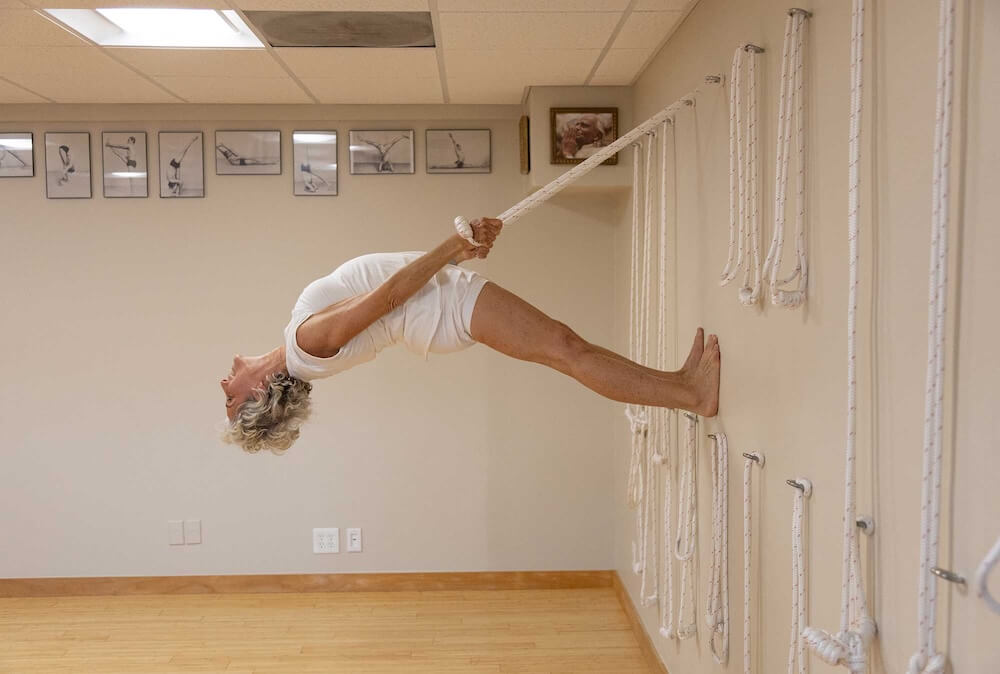 Yoga Wall Backbend